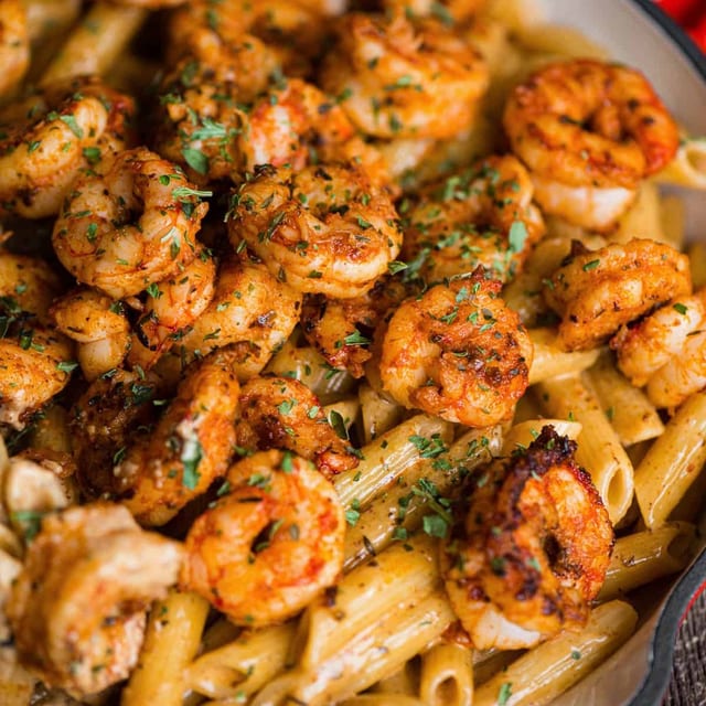 Cajun Shrimp & Grits.