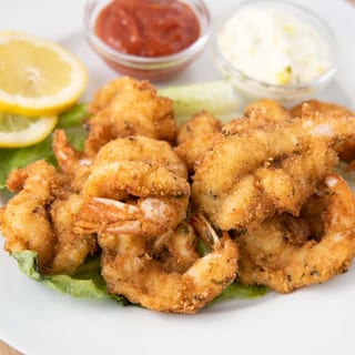 Fried Jumbo Shrimp with Fries