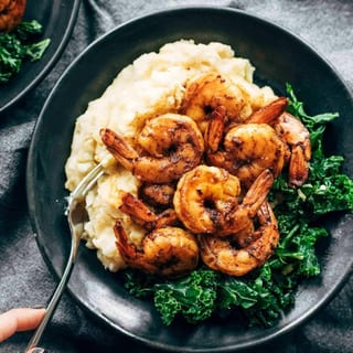 Black River blacken shrimp