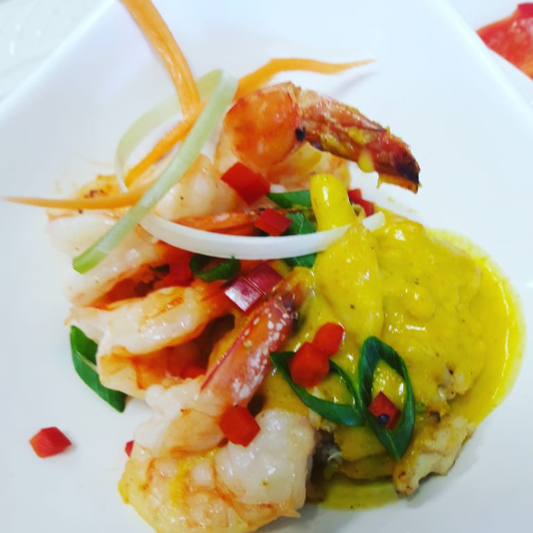 Delicious Curry Shrimp Experience